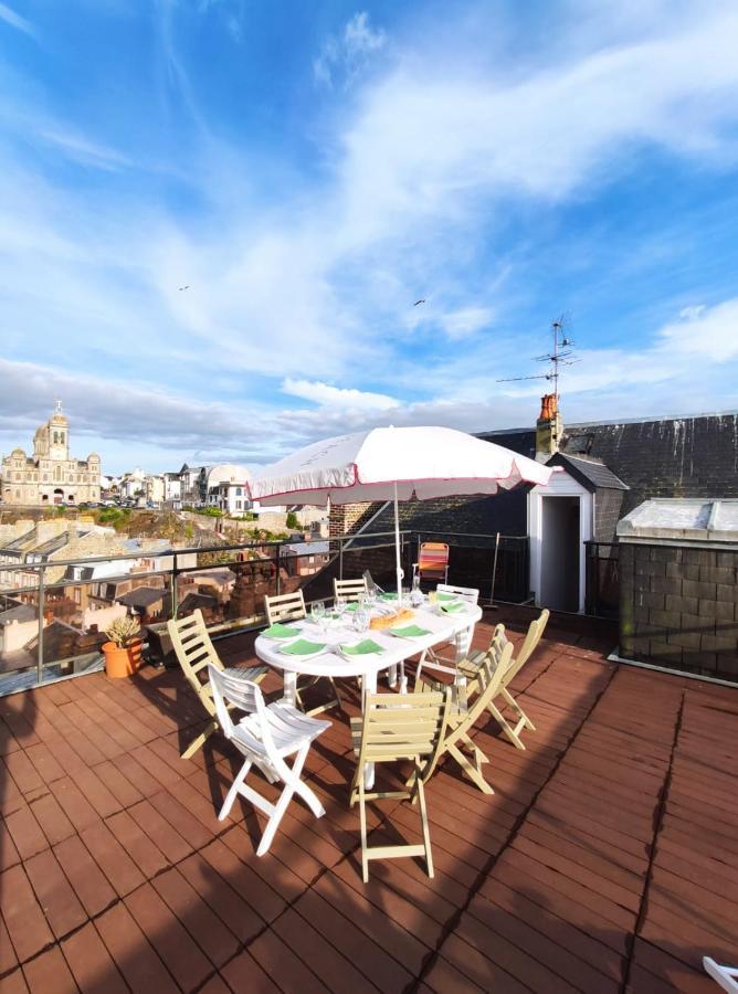Le Balcon Des Vents Apartment Granville Exterior photo